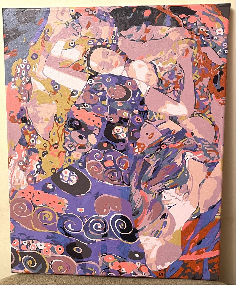 Obraz malowany na płótnie Gustav Klimt
