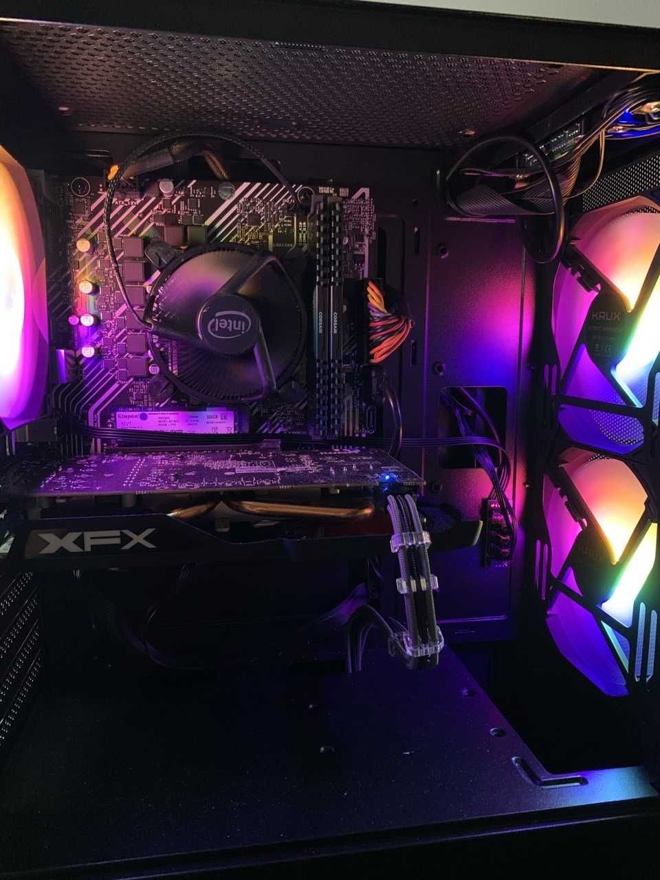 Komputer Stacjonarny i3-10100f | RX470 8GB | 16GB RAM | 500GB SSD
