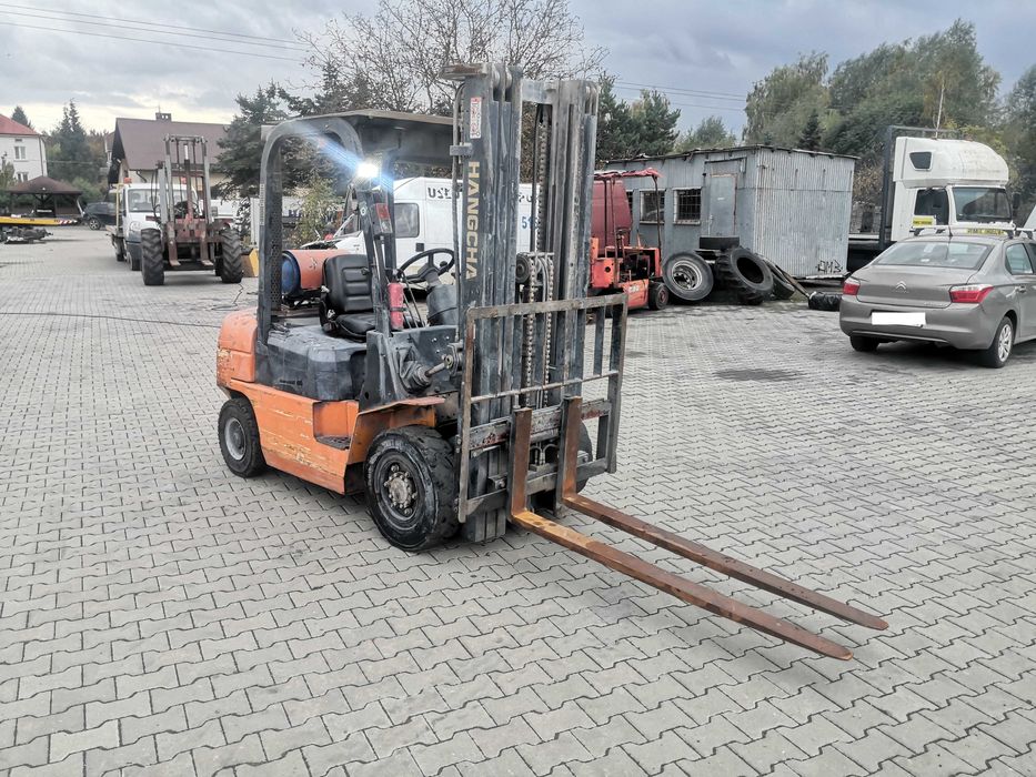 wózek widłowy HANGCHA aktualny UDT możliwy dowóz widlak