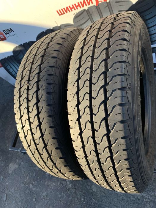 Шини 185 R14C пара Dunlop літо 7мм 2022р 185 14C