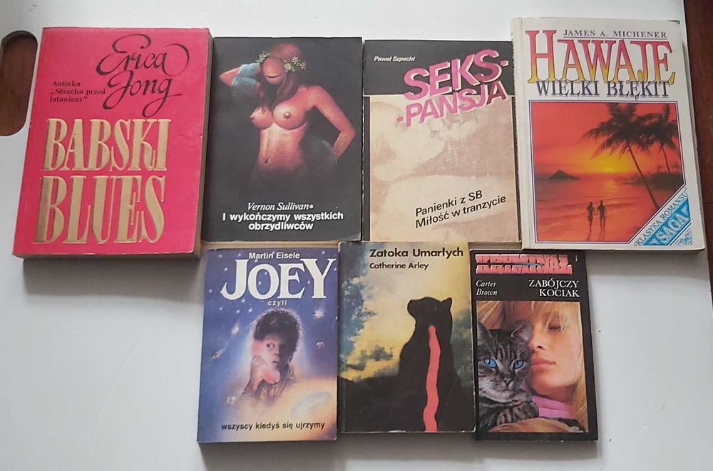 Zestaw 7 x romans jak harlequin