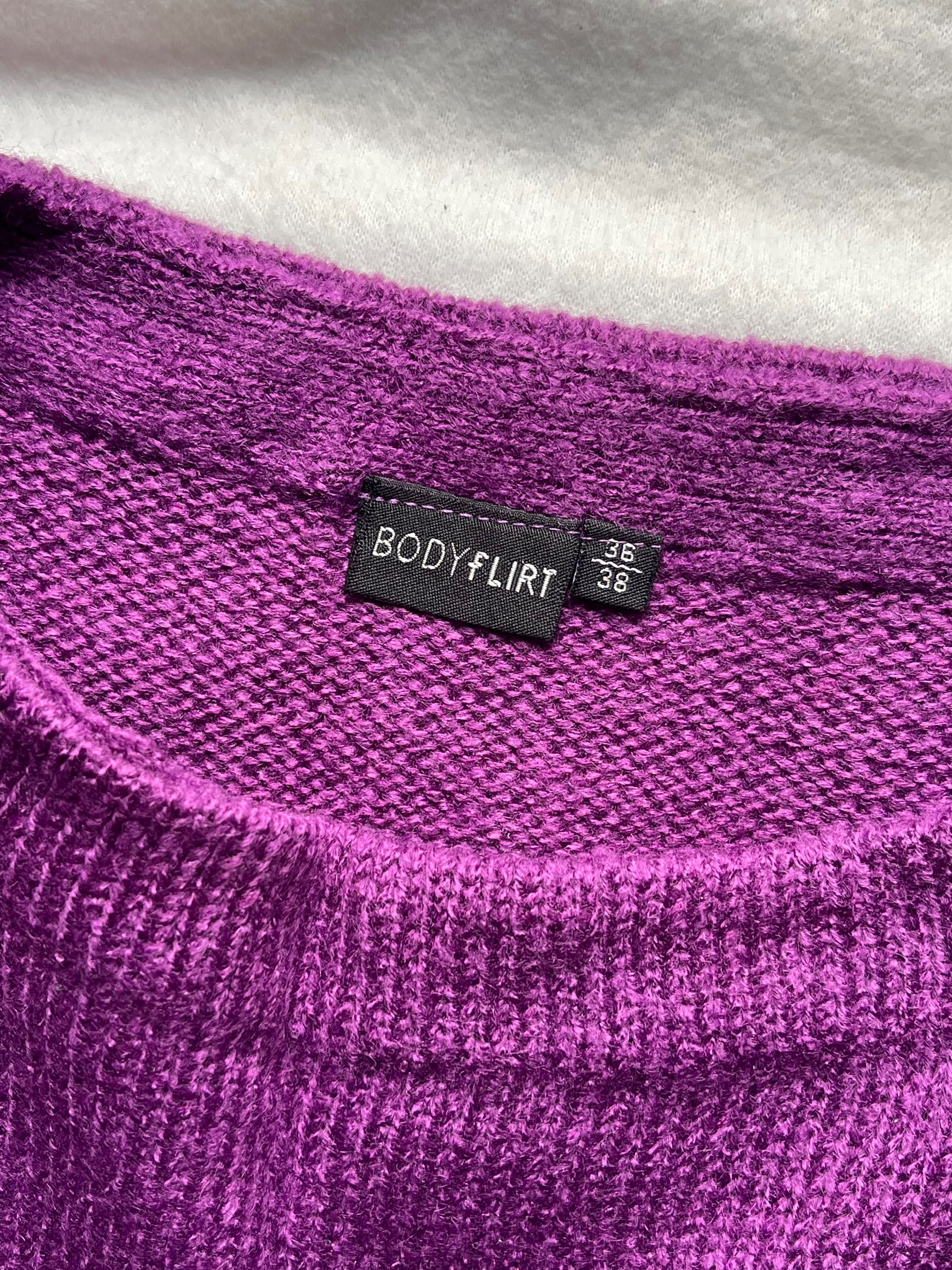 Fioletowy sweter - 36/38 - Bodyflirt