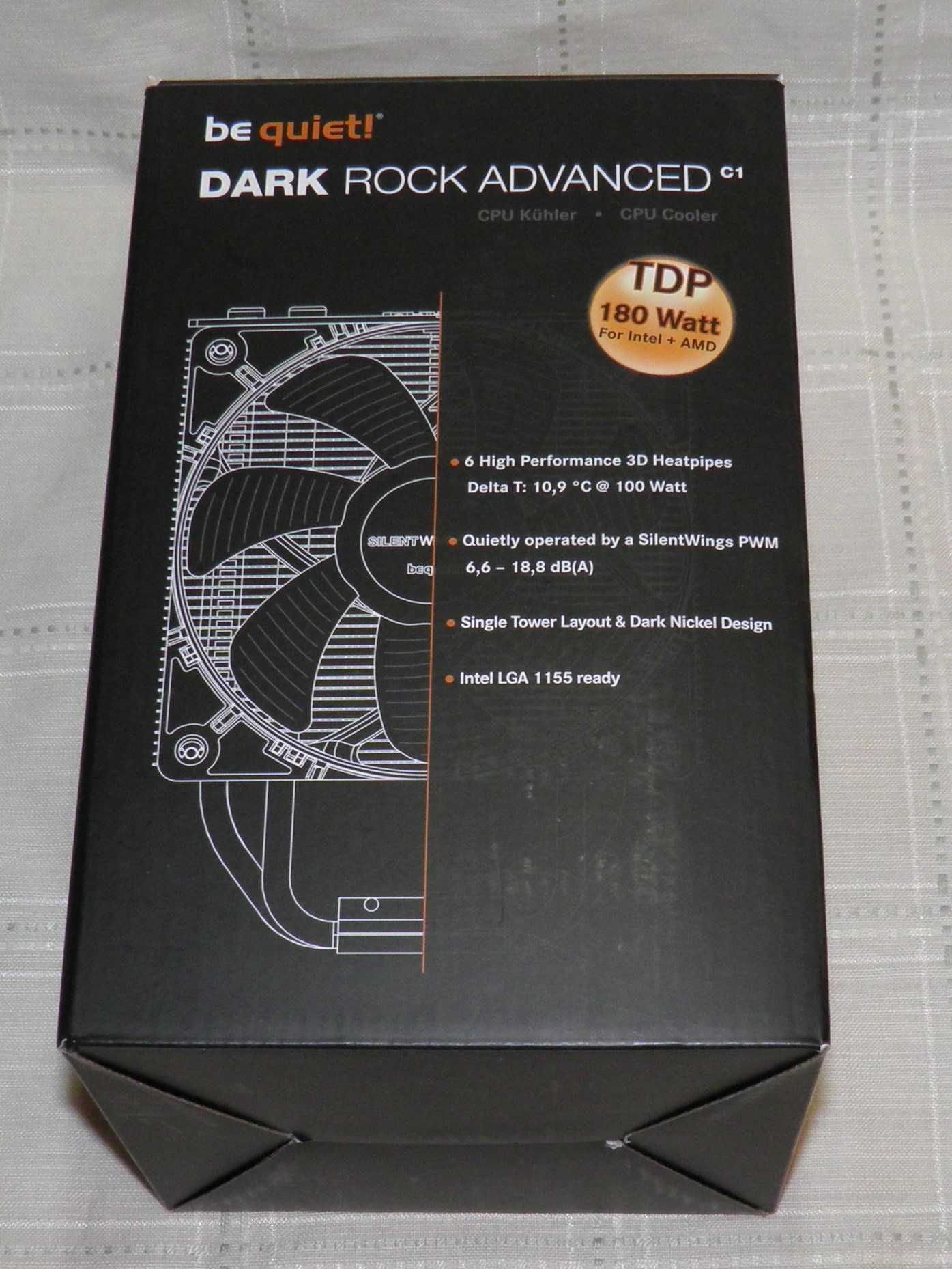 Кулер BeDuiet DARK Rock Advanced C1