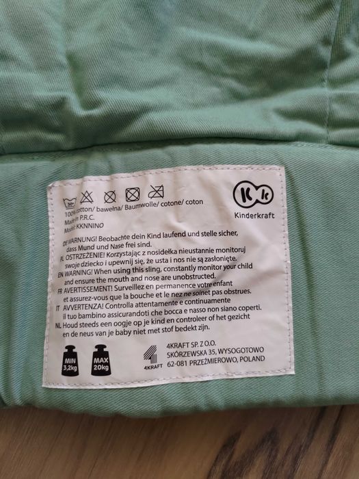 Nosidełko Kinderkraft