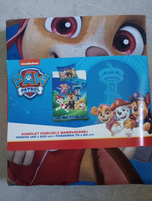 Pościel dziecięca Psi patrol w rozmiarze 160x200, Nickelodeon.