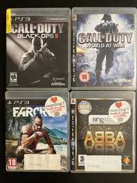 Gry Call Of Duty Black Ops II, Far Cry 3, Abba PS3