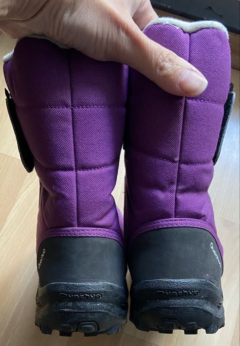 Damskie wodoodporne śniegowce Quechua Warm rozm. 38