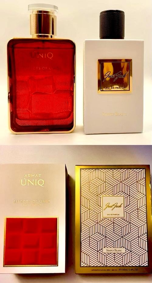 Armaf Effects of Uniq + Just Jack Simply Blanc - pack de 2 perfumes