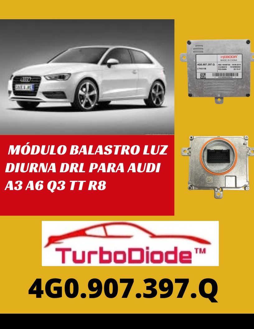 Módulo balastro luz diurna DRL para Audi A3 A6 Q3 TT R8