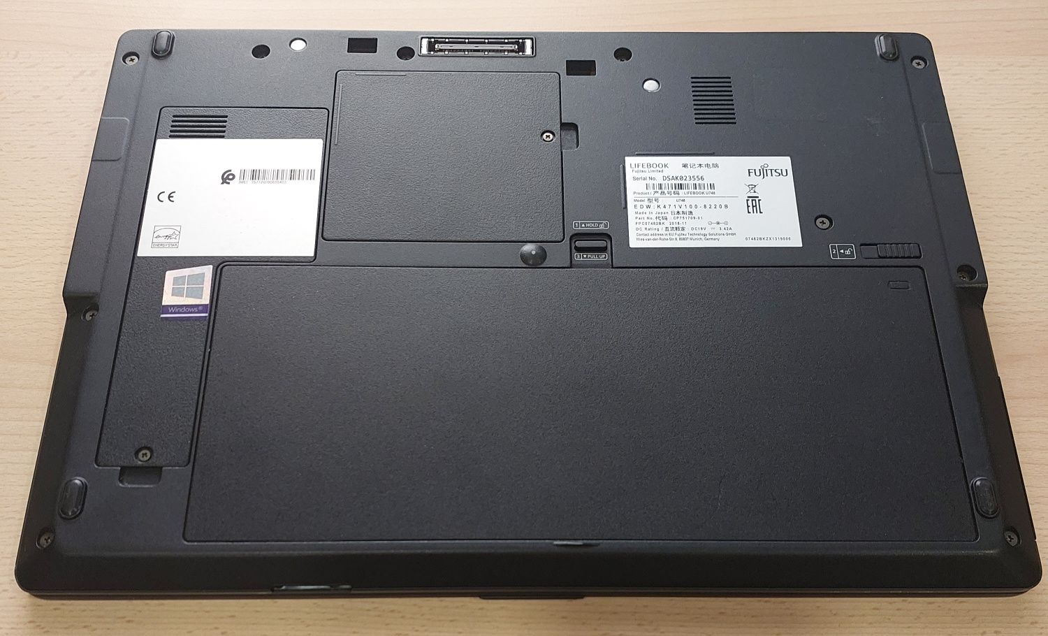 Ноутбук Fujitsu U748 14' FHD i5-7200u DDR4 8GB m2sata 256GB