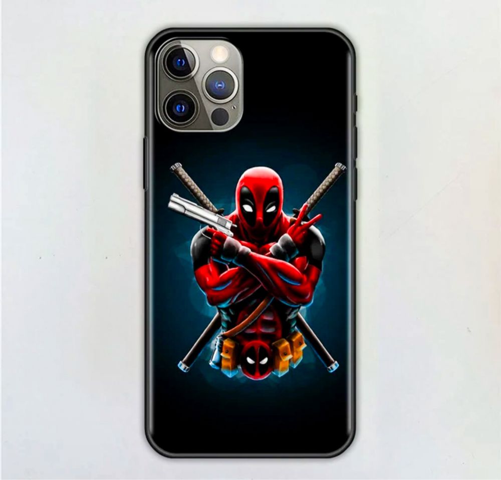 Deadpool Etui dla iPhone 15, 14, 13, 12, 11, Mini, Pro, Max