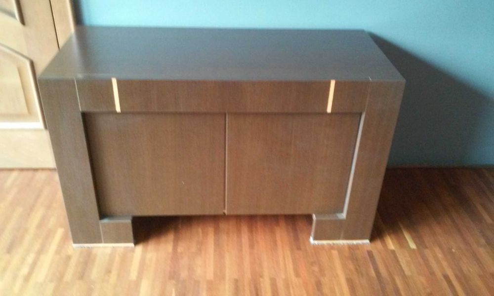 KOMODA dwudrzwiowa MODERN VOX idealna Szafka nocna drewniana dowóz