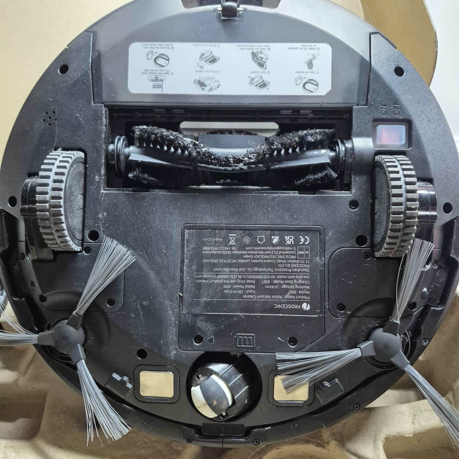 Odkurzacz automatyczny Proscenic 850T robot samojezdny