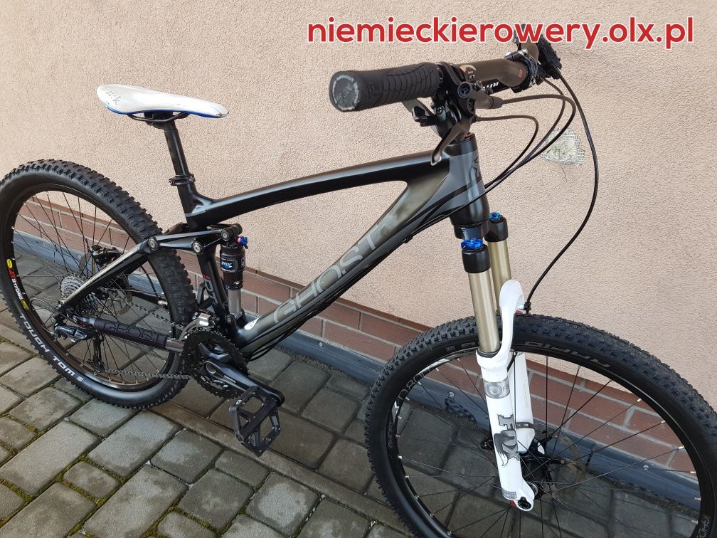 Rower górski MTB FULL GHOST 7700 RT koła 26 CARBON DEORE XT aluminium