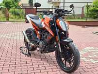 KTM Duke 125 kat.B. A1  2020R. Serwisowany Bezwypadkowy Nowe Opony cb mt rs rc