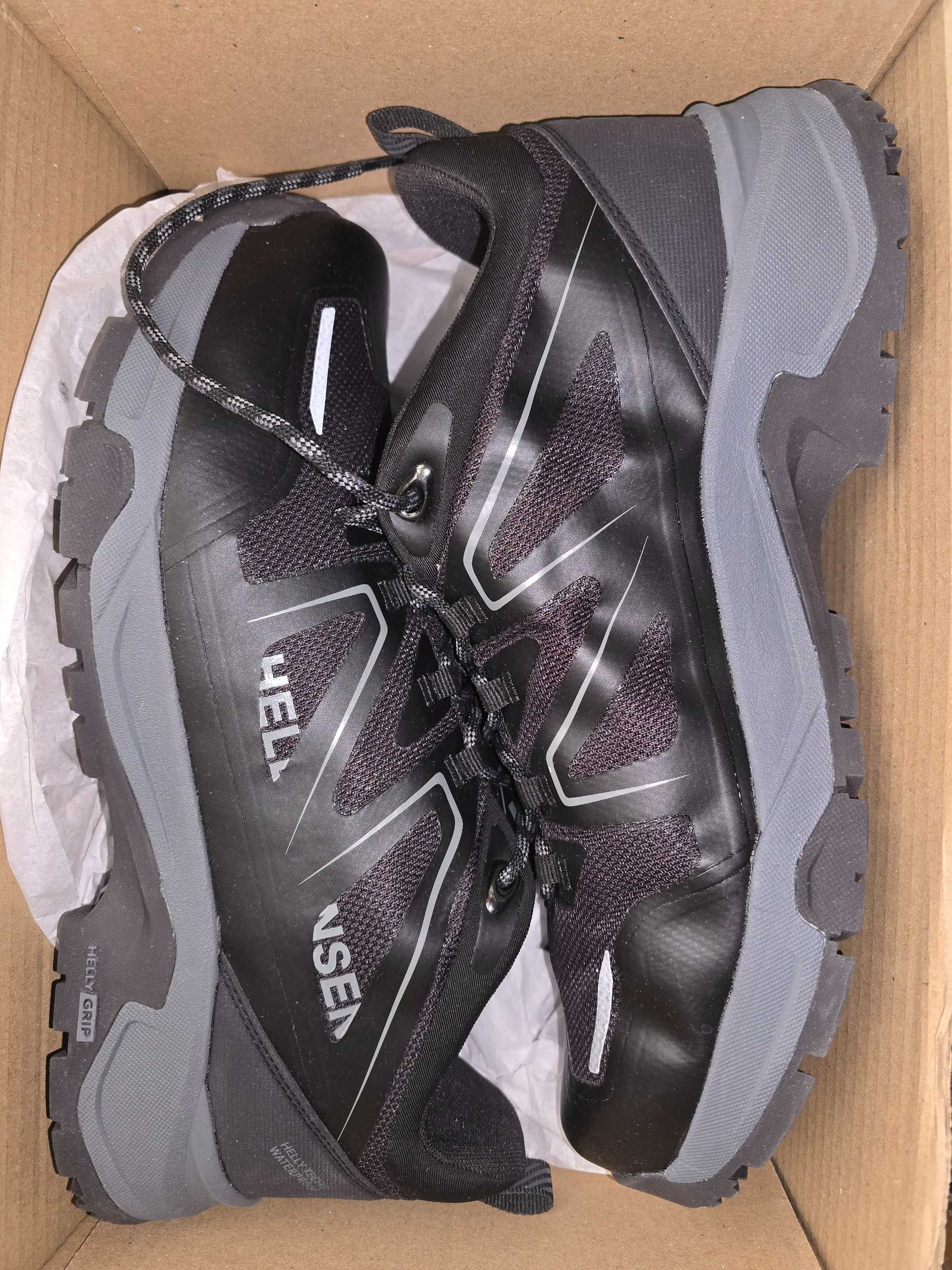 Helly Hansen Męskie buty trekkingowe Cascade Low Ht, czarny, 46.5 EU