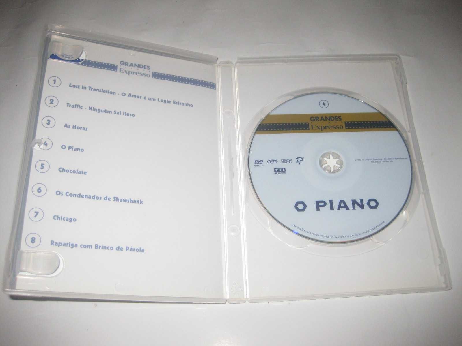 DVD "O Piano" com Holly Hunter