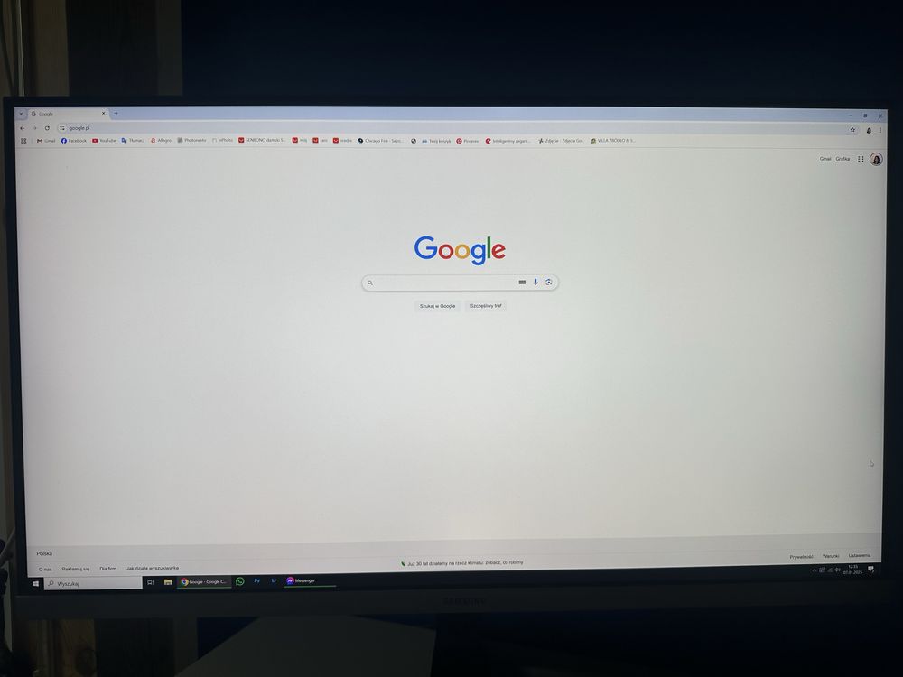 Komputer stacjonarny Intel Core i7-10700F, dysk ssd 1 TB + monitor