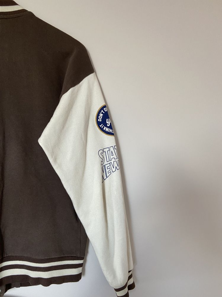 bluza bejsbolówka baseball damska bluza rozpinana pull&bear 36 S