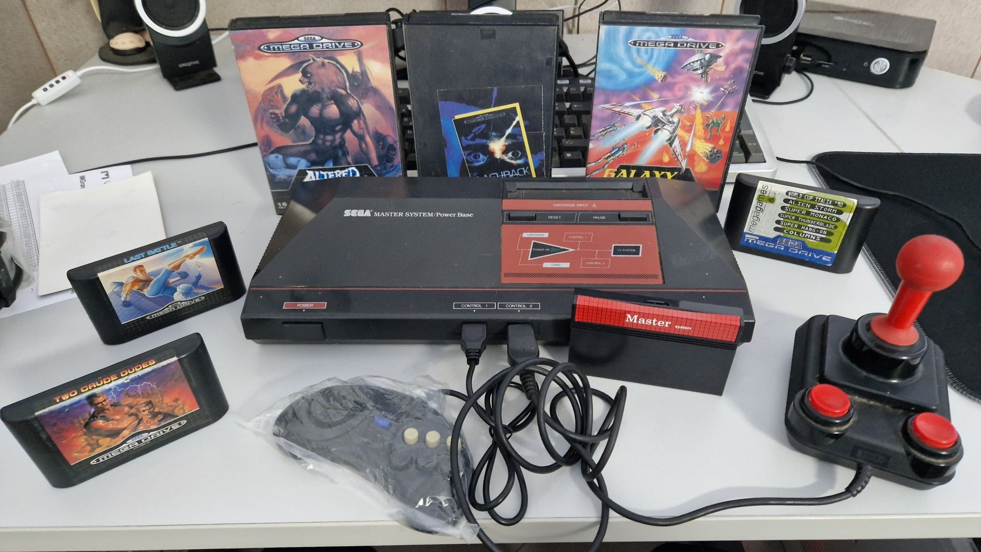 Consola Master system e jogos, jogos megadrive, comandos