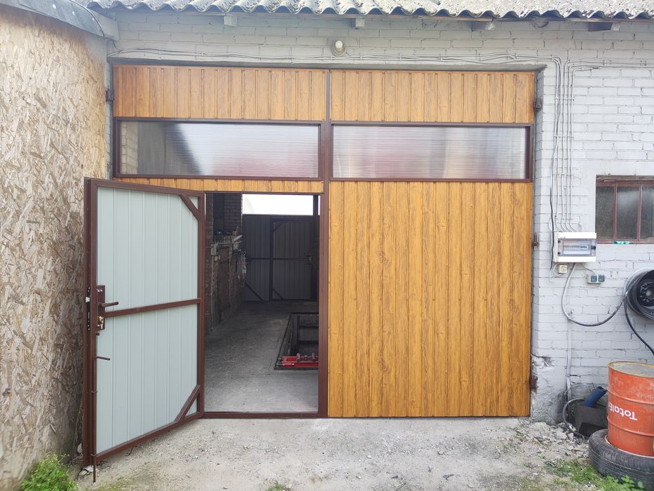 Brama garażowa drzwi garażowe przesuwne na wymiar do hali stodoły