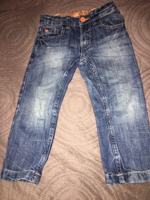 Spodnie jeans CUBUS rozm. 92 moro