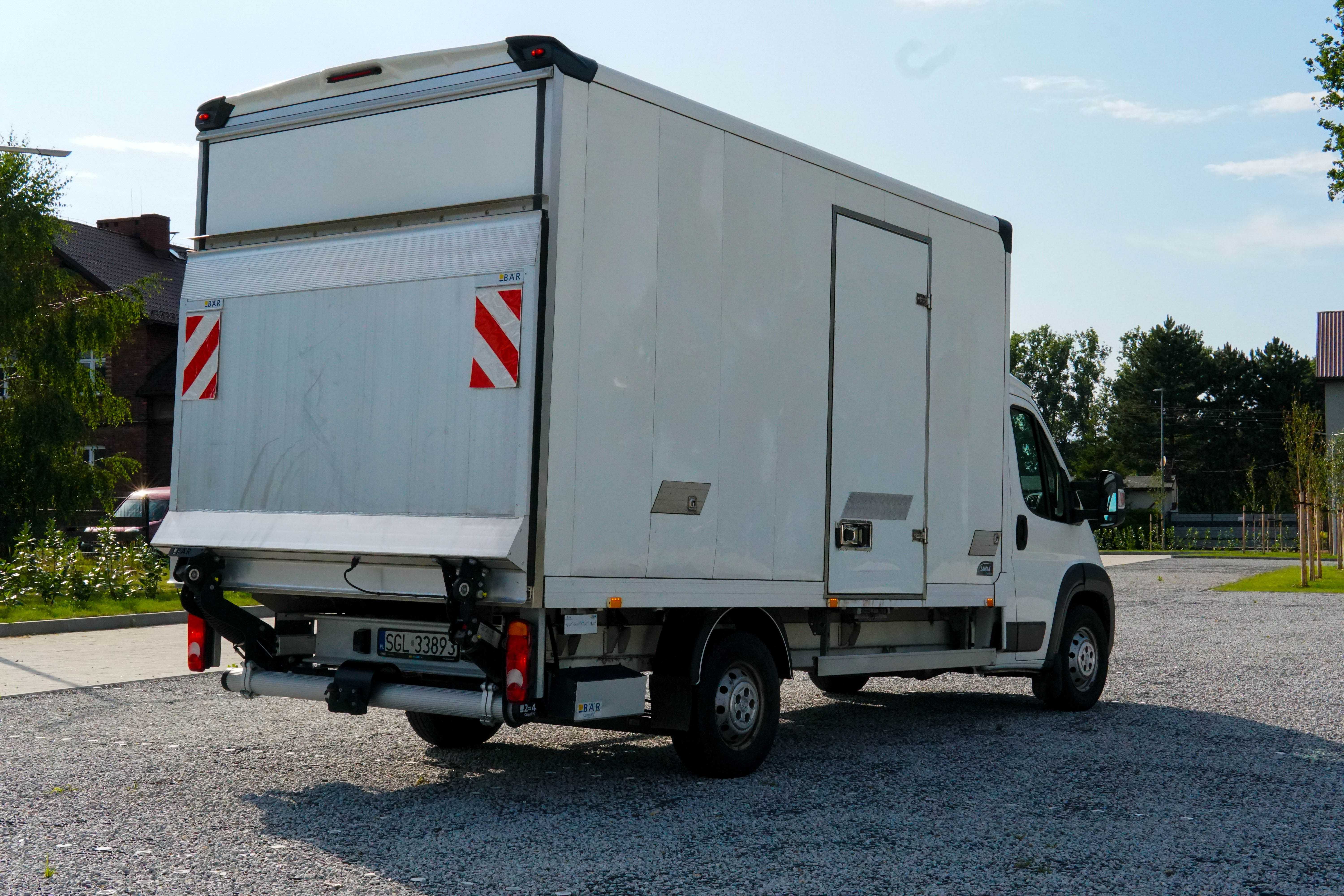 Peugeot Boxer lamBOX | 2017 | Winda Bar | VAT 23% | Kontener | Klima |