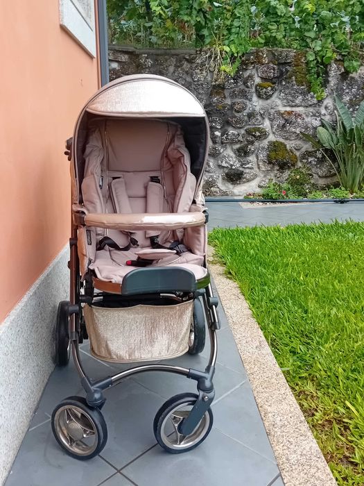 Trio bebecar Dourado