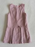 Vestido rosa, espinhado, novo, da Dr. Kid, made in Portugal