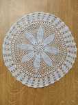 Serwetka koronkowa biała styl rustykalny, styl boho, handmade, cepelia