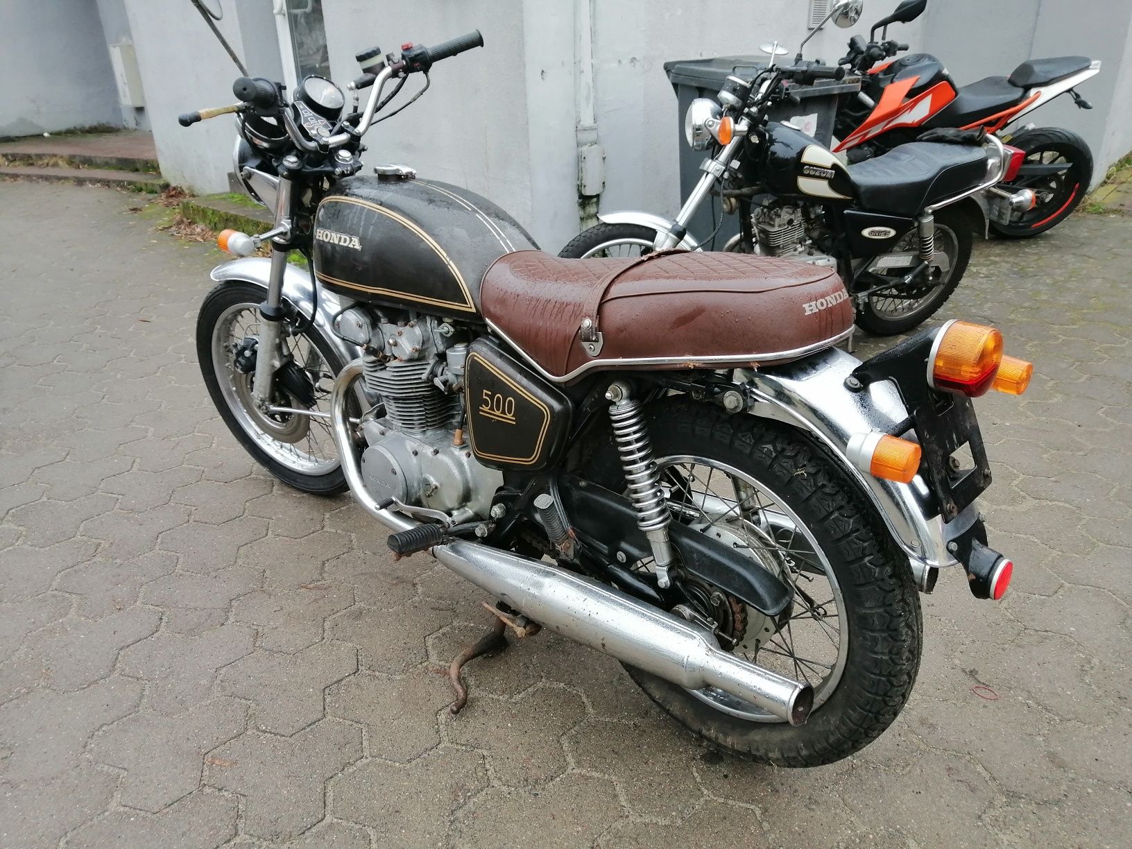 Honda CB 500 Twin zabytek w oryginalnym stanie RATY Transport