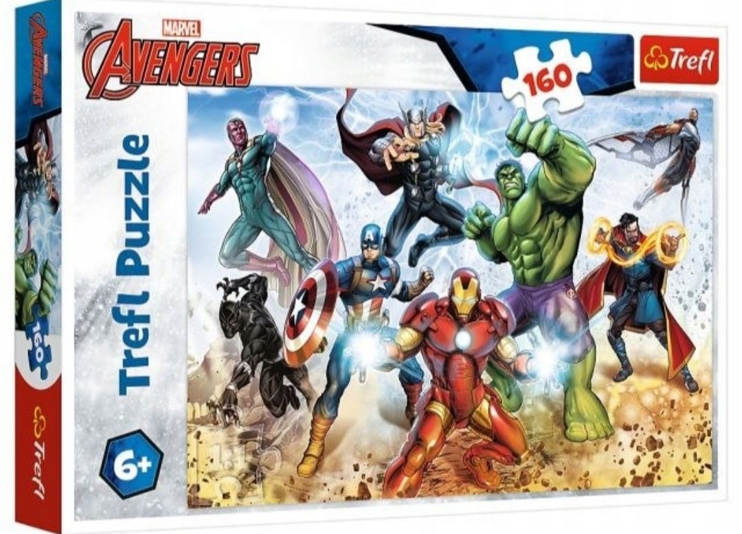 Puzzle Avengers Gotowi by ratować świat