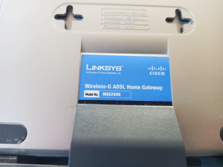 Modem router Linksys WAG200G