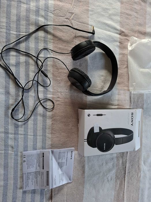 Słuchawki Przewodowe nauszne SONY MDR-ZX110AP Czarne