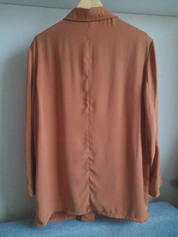 Karmelowa marynarka oversize JULIE roz. L