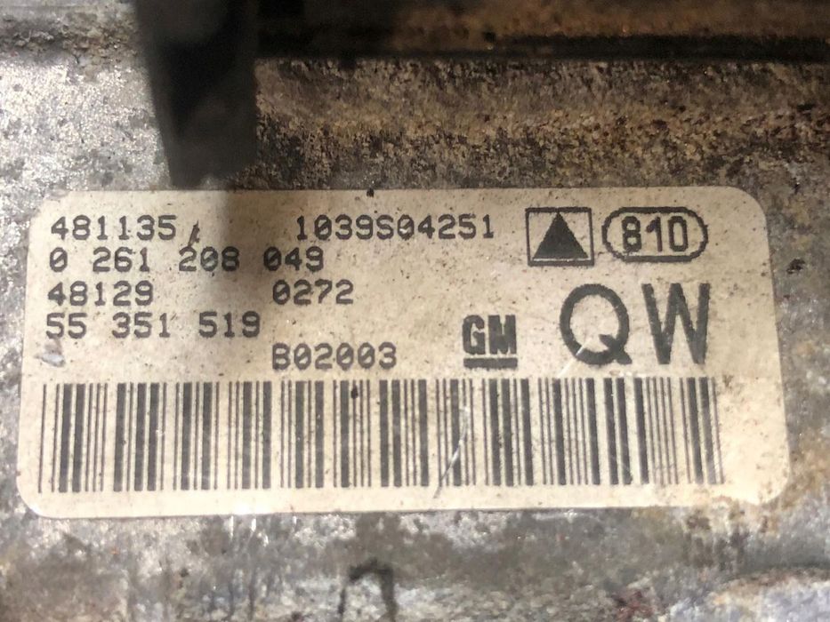 OPEL VECTRA C SIGNUM KOMPUTER STEROWNIK SILNIKA 0261208049 QW 3,2 z32se