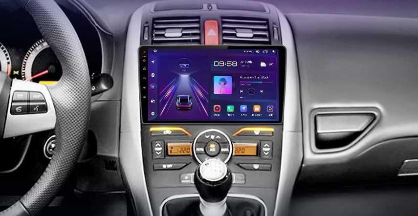 Radio nawigacja ANDROID Toyota Auris 2006=2012 E150 WiFI