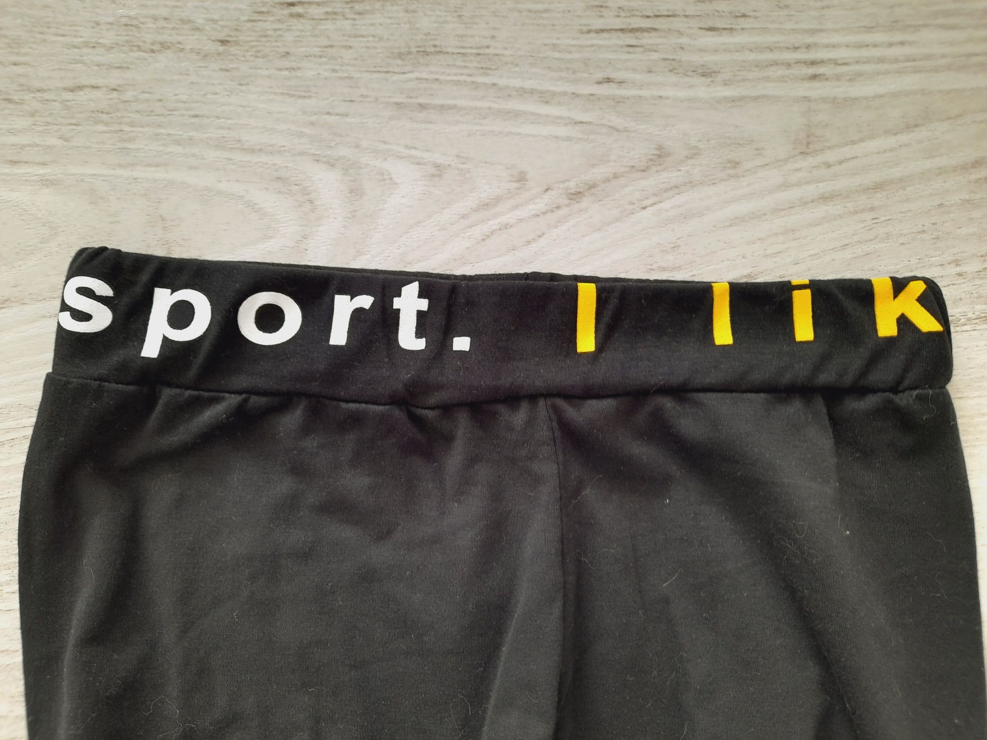 Legginsy czarne L/XL