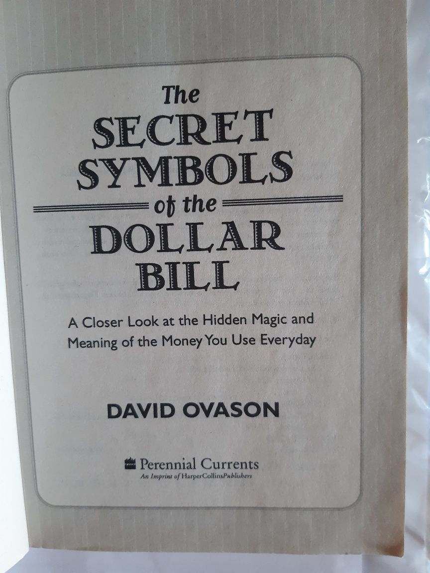 Книга о долларе США на английском языке