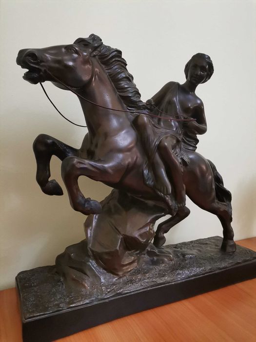 Rzeźba figuralna "Déesse à Cheval"  druga połowa XIX wieku