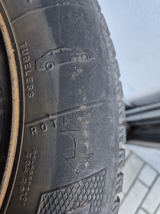 Opony koła z felgami R 14 / 65 / 185 zimowe + wielosezonowe