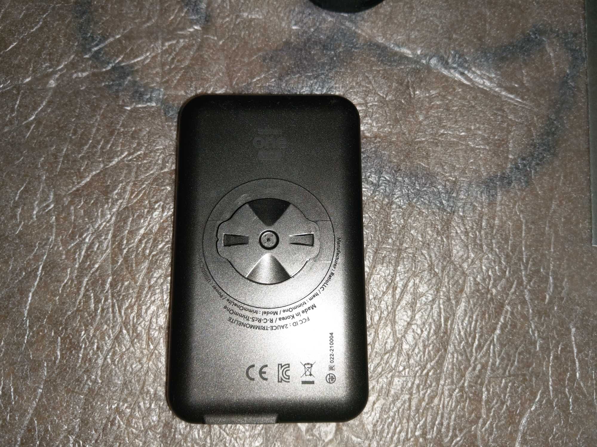 Велокомпьютер Trimm One Lite  с солнечным зарядным устройством