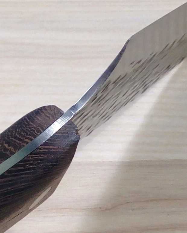 Кованый многофункциональный большой нож-тяпка шеф-нож ручной работы