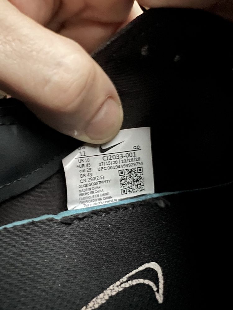 Кроссовки кожа замша Nike zoom type оригинал оригинал 45