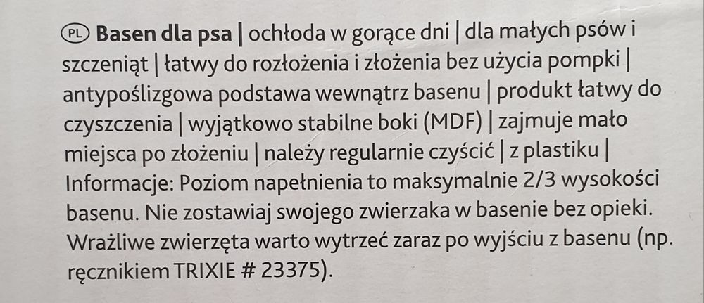 Basen dla małych psów