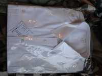 Koszula biała z pagonami !!! kr. rękaw