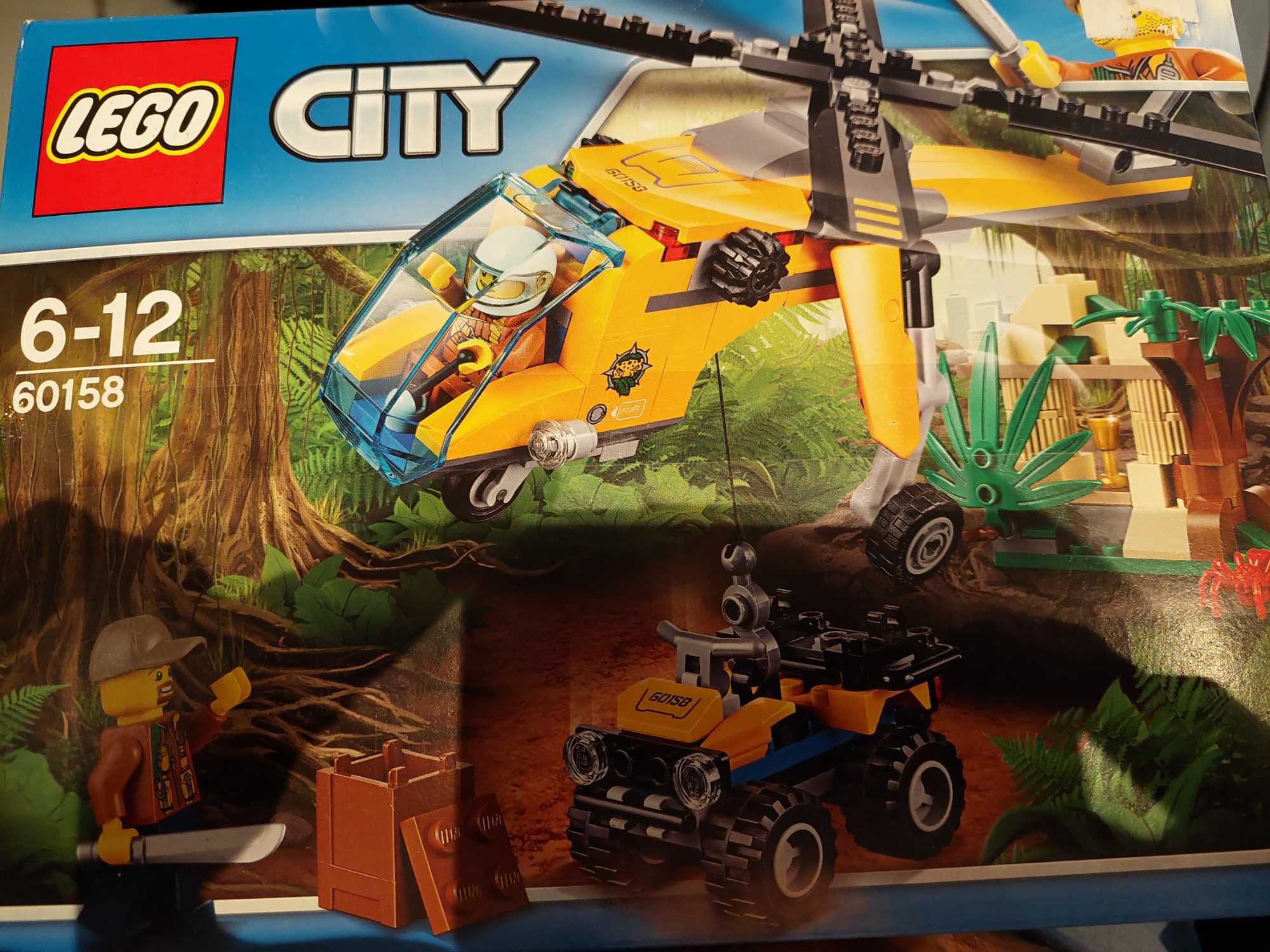 LEGO City 60158 Jungle Explorers Helikopter transportowy