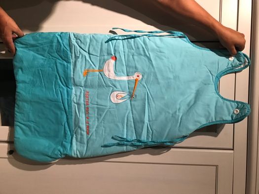 saco para bebé dormir. Cor Azul. Marca Agatha Ruiz de la Prada