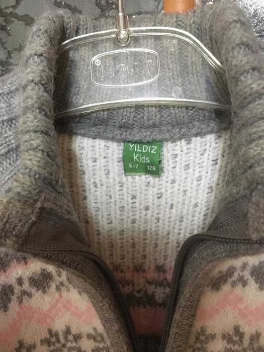 Теплая кофта свитер под горло, шерсть Турция.