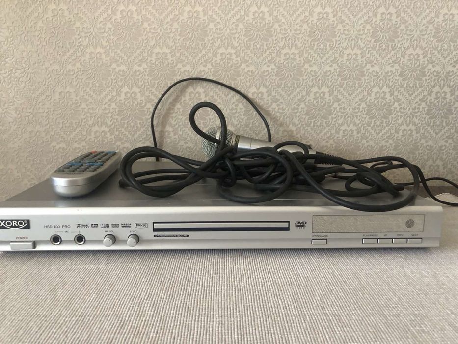 Dvd програвач з караоке